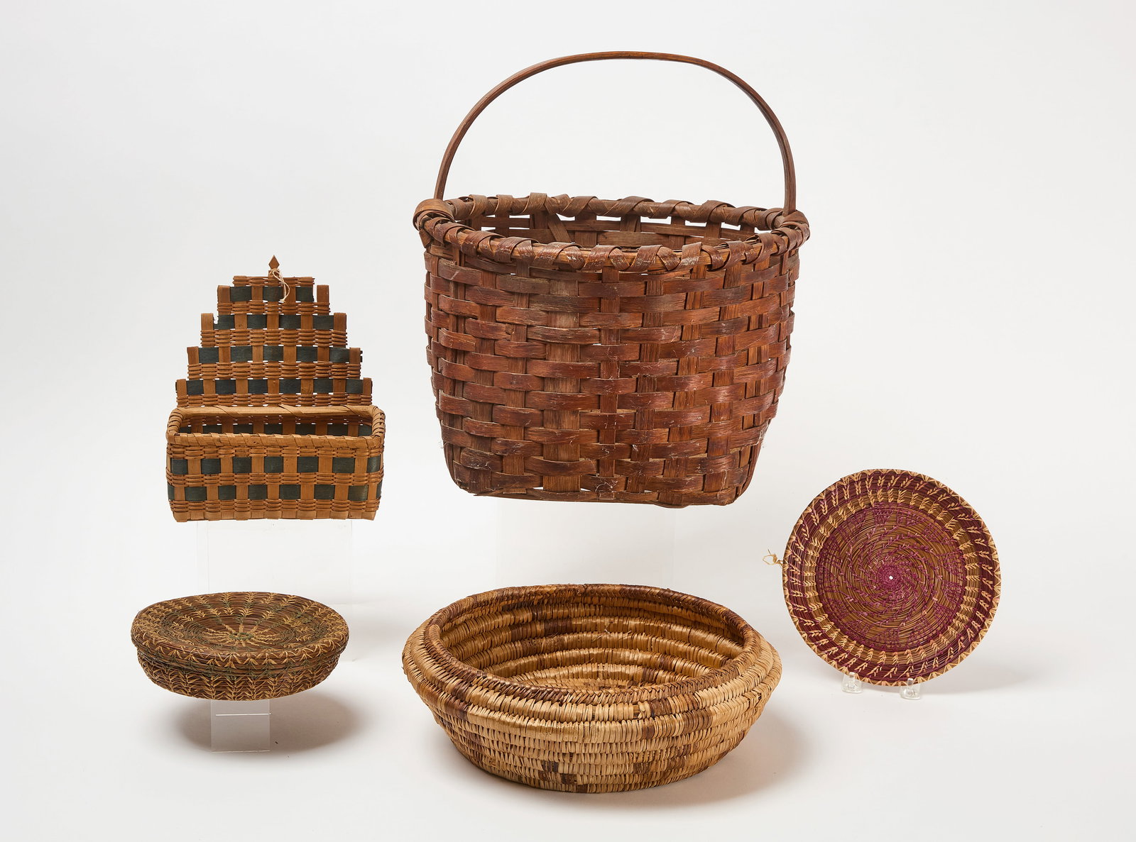 Group of Native American Baskets (1 of 3)