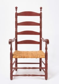 Ladder Back Arm Chair