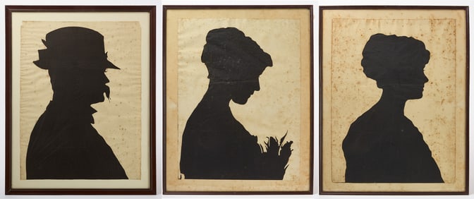 Three Silhouette Profiles