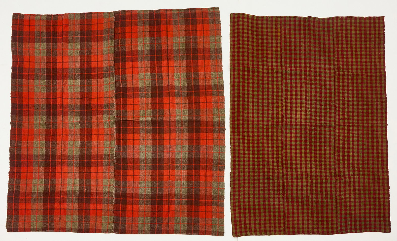 Two Homespun Blankets (1 of 3)