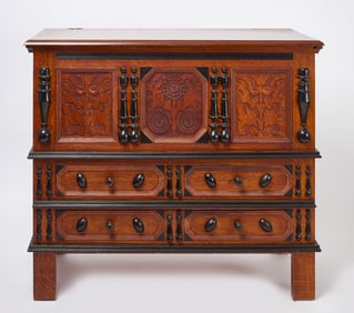 Wallace Nutting 'Connecticut Sunflower' Chest