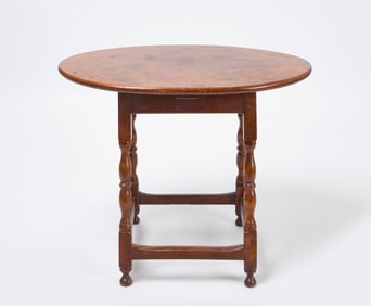 Stretcher-Base Tavern Table
