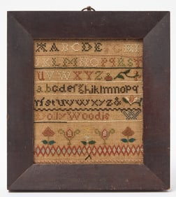 Needlework Sampler - Dolly Woods