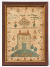 R. Fords - Needlework Sampler, 1823