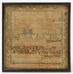 Needlework Sampler - Abigail Haskell, 1773