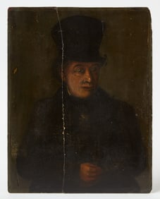 Early Portrait - Still Life on Reverse