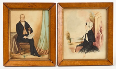 Two Ancestral Portraits