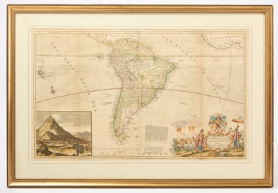 Herman Moll - Map of South America