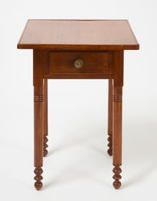 One Drawer Stand with Molded Edge Top