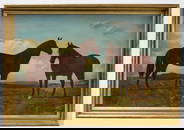 Thomas Harris Robinson - Two Horses