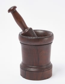 Lignum Vitae Mortar and Pestle