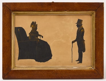 Full Body Scherenschnitte Pair