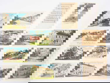 16 Post Cards of Mt. Lebanon Shakers 1900-1940