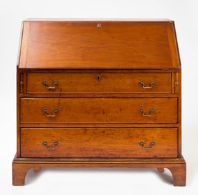 Chippendale Slant Top Desk