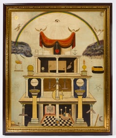Masonic Tracing Board - Hamilton 'C'