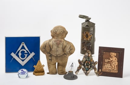 Group of Masonic Themed Items