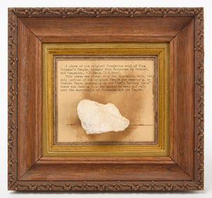 Relic of King Solomon's Temple