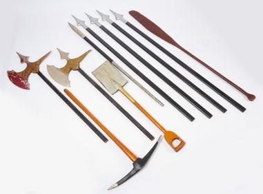Group of Masonic Wooden Props
