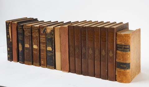 Group of Reference Books On Freemasonry by Mackey & Gould