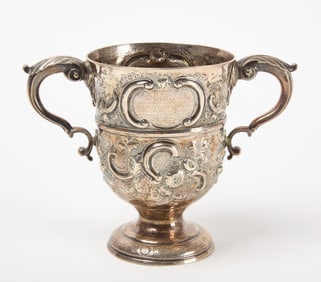 Odd Fellows Silver Presentation Chalice