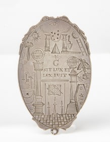 Masonic Medallion - Love, Honor, and Justice