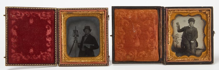 Two Occupational Ambrotype Photographs