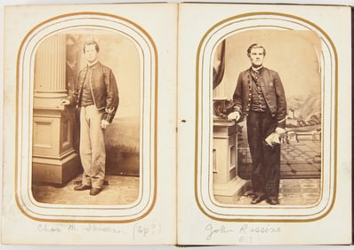 Three Early Photo Albums, with some Military Content