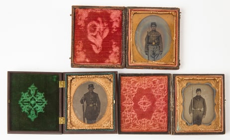 Three Civil War Soldier Images