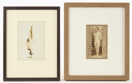 Two Early Photographs of Sideshow Performers