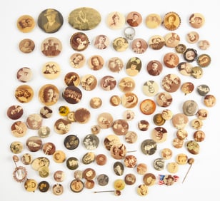 Large Collection of Photographic Pins and Others