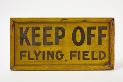 Trade Sign - Flying Field