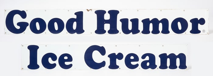 Set of Good Humor Ice Cream Porcelain Signs