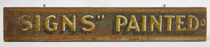 Signs Painted' Trade Sign