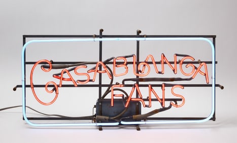 Casablanca Fans Neon Sign