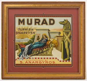 Murad Turkish Cigarettes Poster