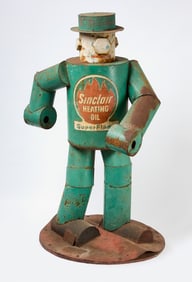 Sinclair Heating Oil 'Super Flame' Sculpture