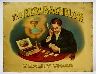 New Bachelor Quality Cigar Sign