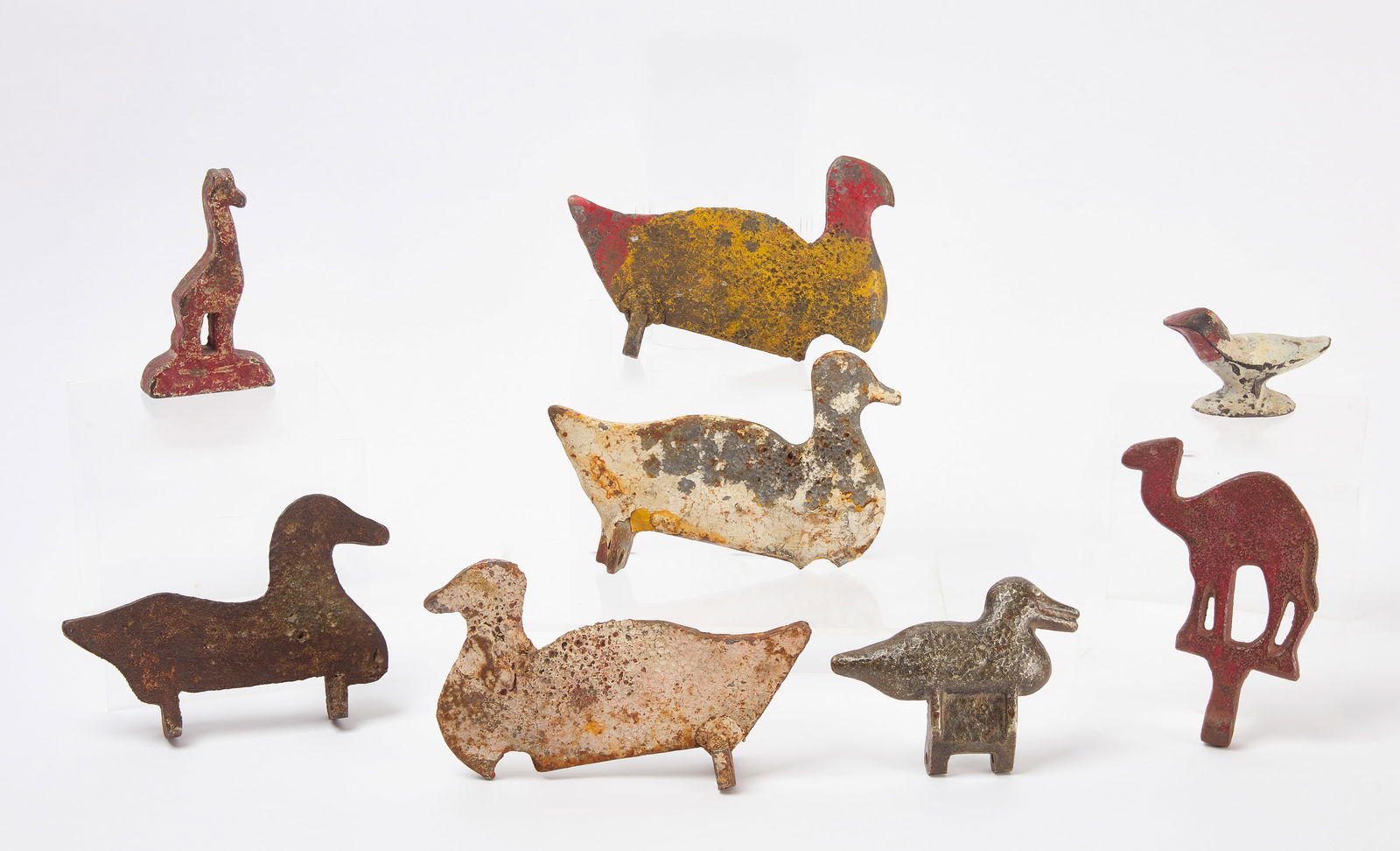 Group of Eight Shooting Gallery Targets (1 of 3)