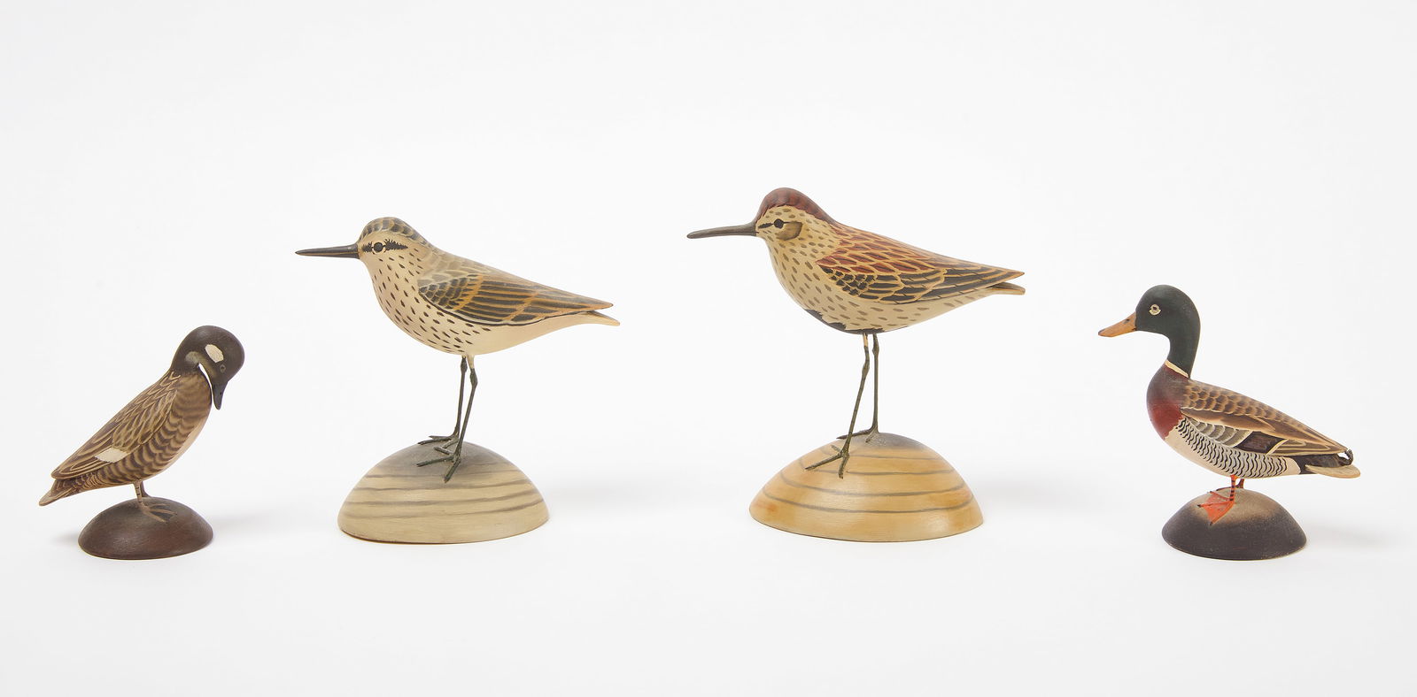 Four James Lapham Bird Carvings (1 of 5)