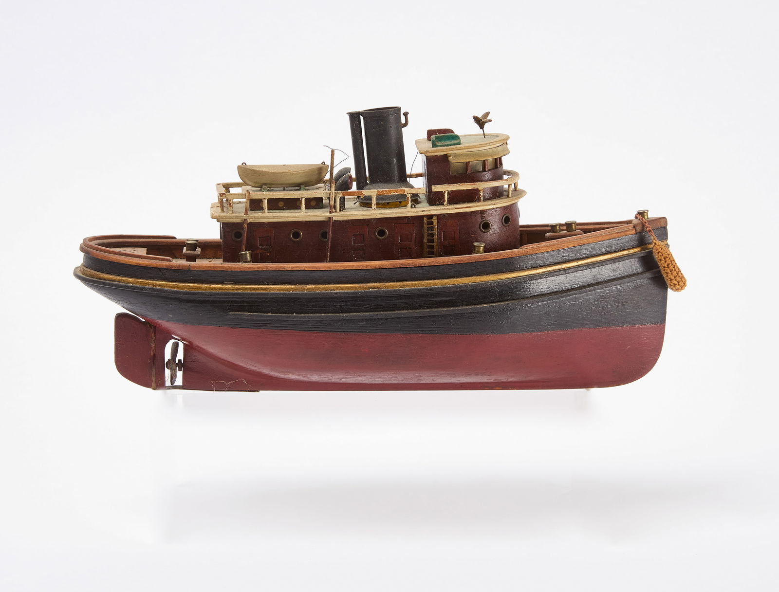 Folk Art Tug Boat Model (1 of 5)
