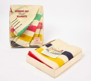 Hudson Bay 4-Point Blanket with Box