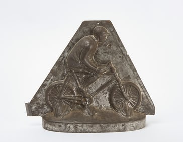 Chocolate Mold with Cyclist