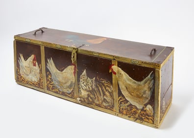 Chicken and Cat Egg Box