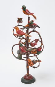 Folk Art Bird Tree by Don Noyes