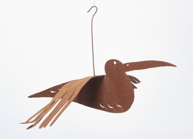 Sheet Metal Garden Pelican