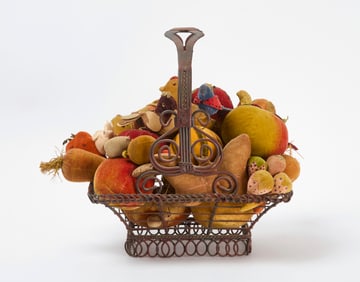 Basket of Velvet Fruit