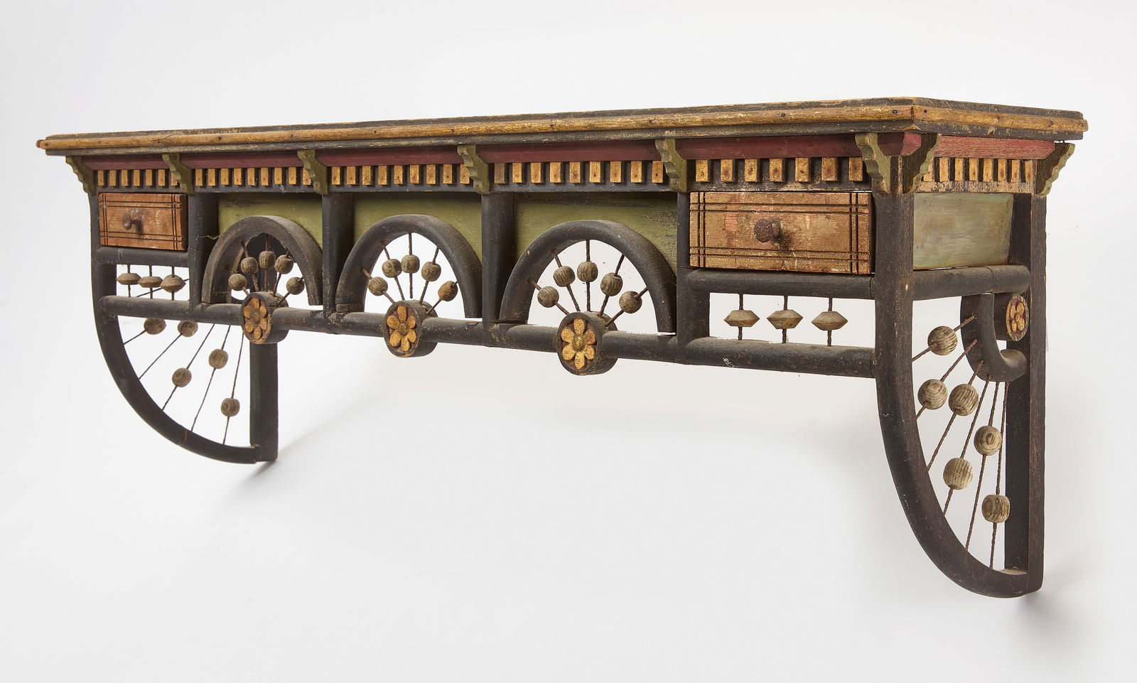 Whimsical Folk Art Shelf (1 of 5)