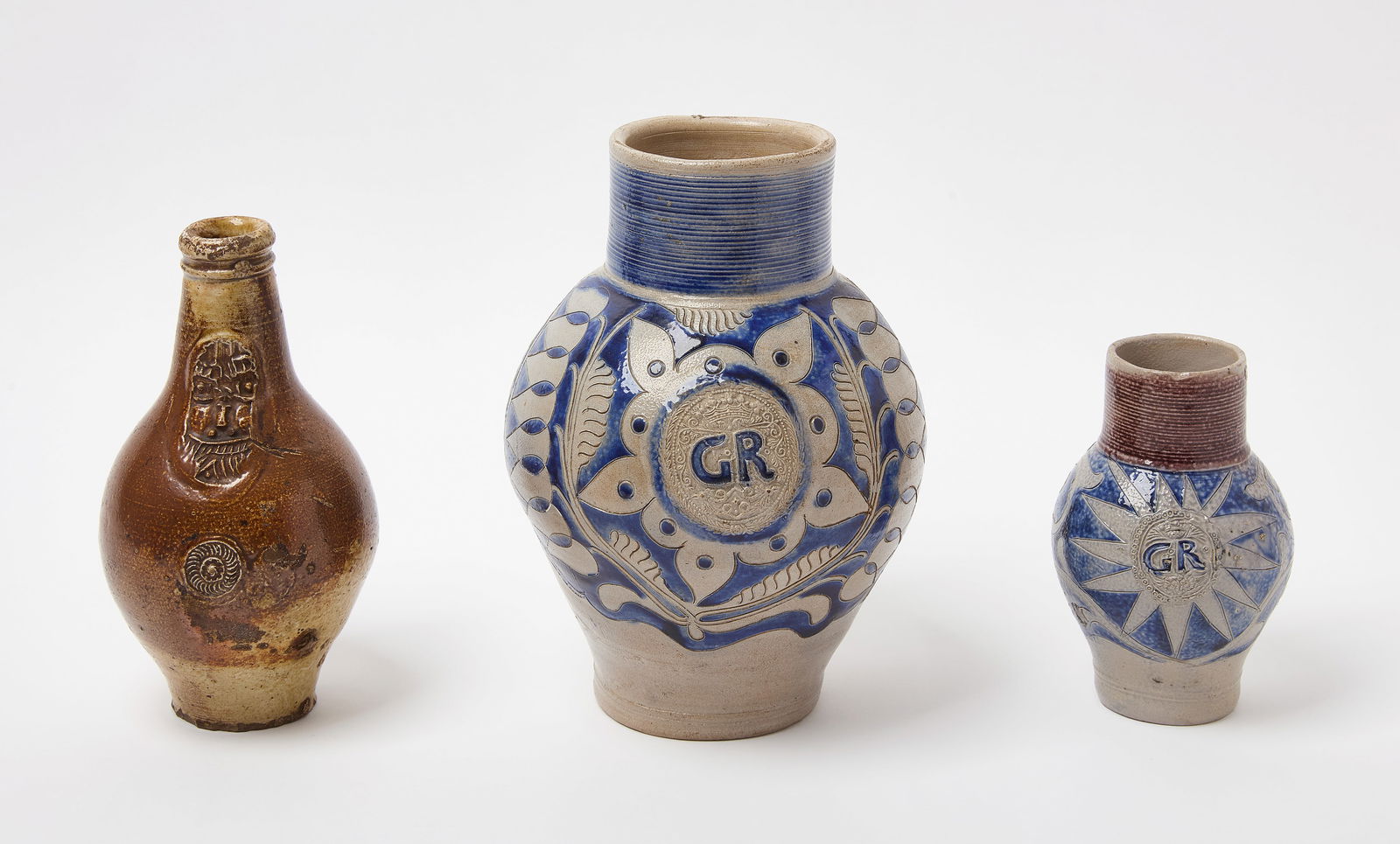 Three Westerwald Jugs (1 of 4)