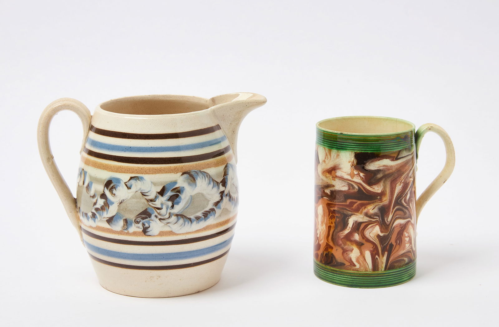 Mochaware Mug and Earthworm Creamer (1 of 4)