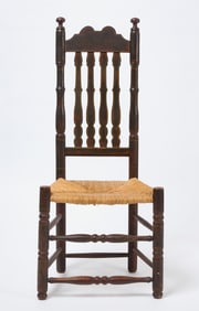 Painted Bannister Back Side Chair